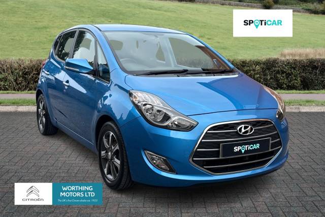 Hyundai ix20 1.6 CRDi Blue Drive SE Nav Euro 6 (s/s) 5dr Hatchback Diesel Blue